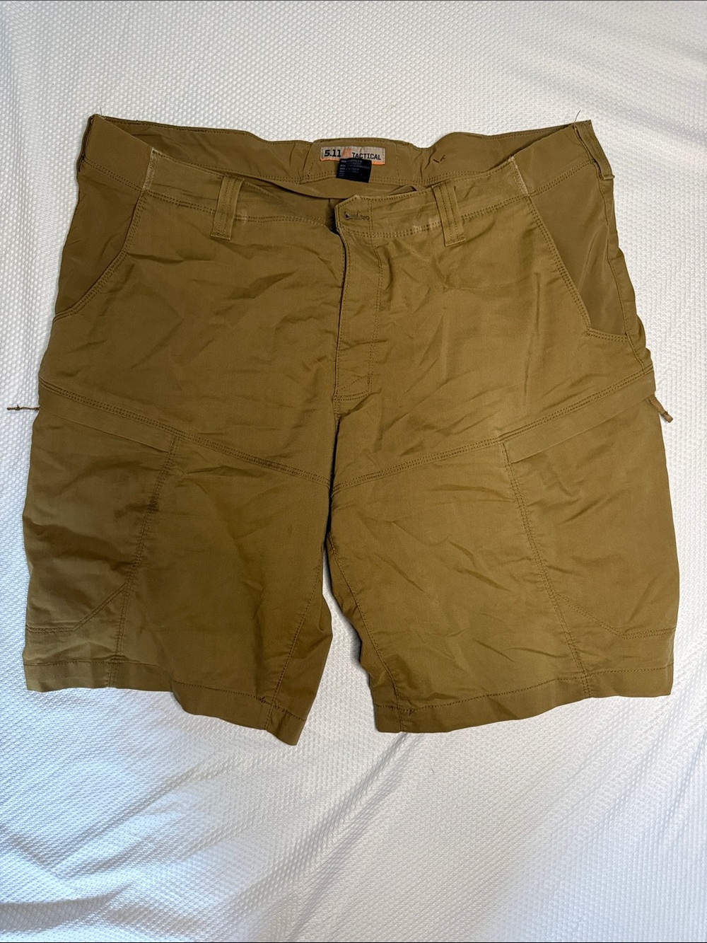 5.11 Tactical Men's Tan Cargo Shorts